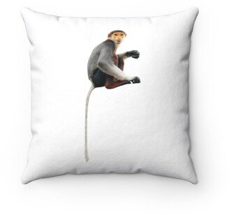 Red Shanked Douc Langur Pillow - Throw Custom Cover Gift Idea Room Decor