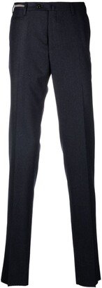 Mid-Rise Straight-Leg Trousers-BE