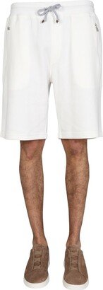 Drawstring Bermuda Shorts-AB