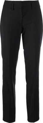 Tapered Wool-Blend Trousers