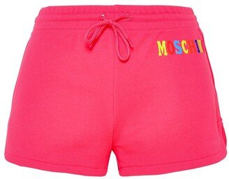 Logo Printed Drawstring Shorts-AA