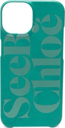 logo-print iPhone 14 phone case