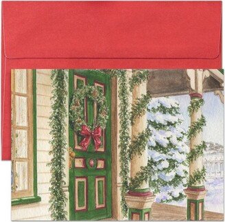 Masterpiece Studios Holiday Collection 16-Count Boxed Christmas Cards with Envelopes, 5.6