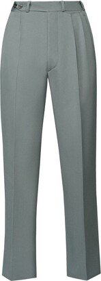 Virgin Wool Tapered Trousers