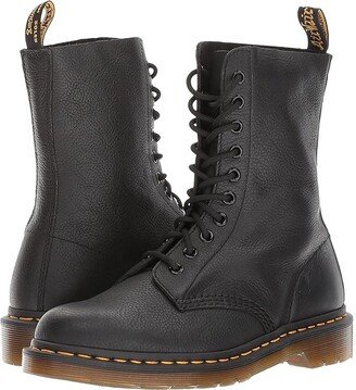 1490 10-Eye Boot (Black Virginia) Women's Lace-up Boots