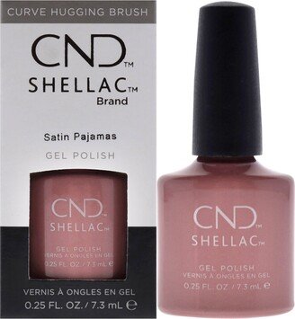 Shellac Nail Color - Satin Pajamas by for Women - 0.25 oz Nail Polish