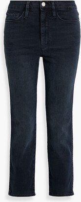 Le Pixie Sylvie cropped high-rise straight-leg jeans