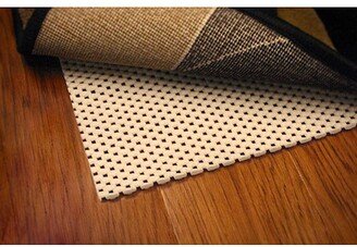 Ultra Hold White PVC-coated Knit Polyester Rug Pad - Beige