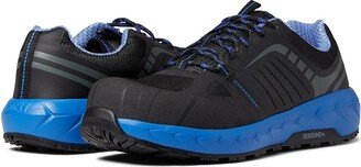 LX Comp Toe Athletic (Black/Blue) Men's Shoes