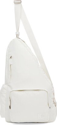 White Sling Backpack