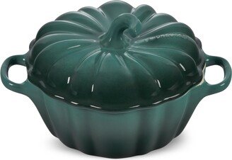 Stoneware Figural 12-Oz. Pumpkin Petite Cocotte