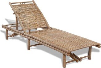 Sun Lounger Bamboo