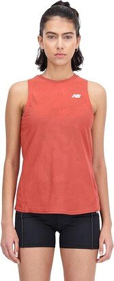 Q Speed Jacquard Tank (Astro Dust) Women's Clothing