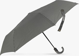 Folding Umbrella With Logo Unisex - Grey-AB