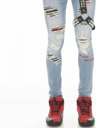 Men's Motley 220 Super Skinny Denim In Crue