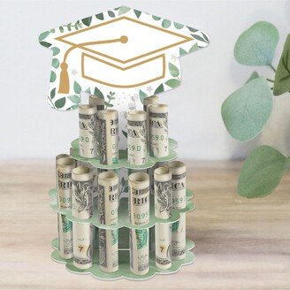 Big Dot of Happiness Boho Botanical Graduate Greenery Graduation Party Money Holder Gift Cash Cake