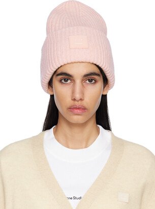 Pink Patch Beanie