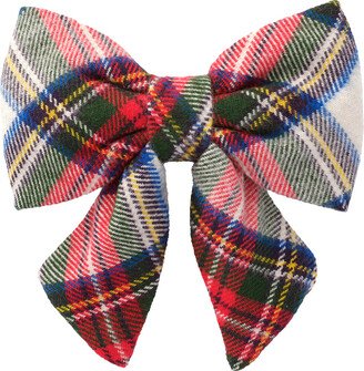 Flannel Dog Bow Regent Plaid