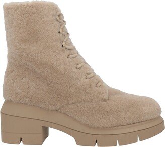 Ankle Boots Beige-AL