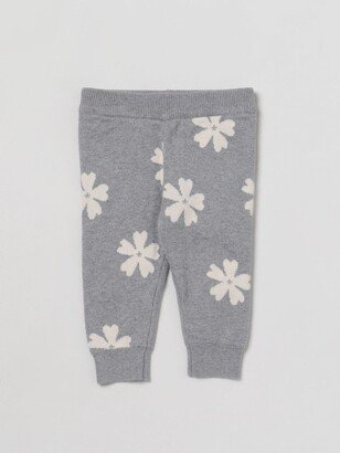 pants in jacquard cotton and wool