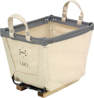 Steele Canvas Small Basket Natural/Grey