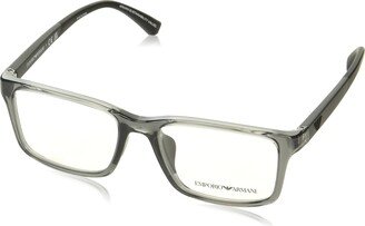 Boys' EK3203F Low Bridge Fit Square Prescription Eyewear Frames