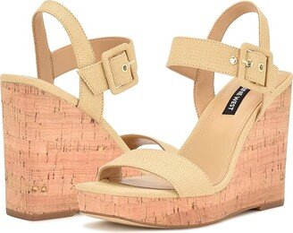 Courts 2 (Natural) Women's Wedge Shoes
