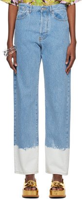 SSENSE Exclusive Blue Piscos Jeans