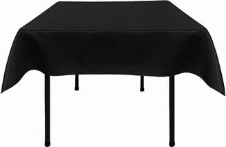 Polyester Bridal Satin Table Tablecloth | Black,, Choose