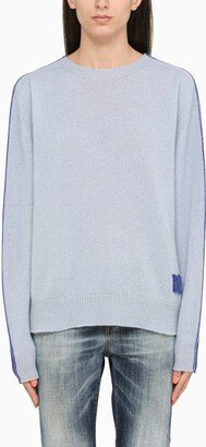 Light blue/blue cashmere sweater