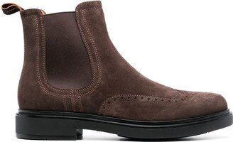 brogue-detail Chelsea boot