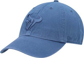 Men's Timber Blue Houston Texans Clean Up Adjustable Hat