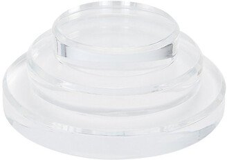 Acrylic Round Display Risers Medium