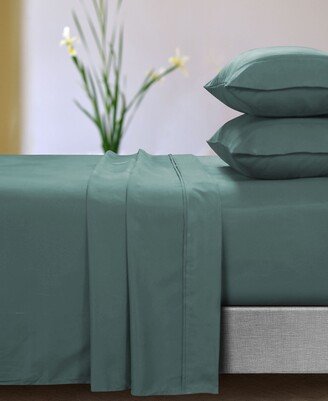 Azores Home Microfiber 110-gsm Deep Pocket 3 Piece Sheet Set, Twin Xl