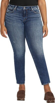 Britt Curvy Low Rise Slim Straight Leg Jeans