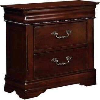 Contemporary Nightstand Cherry