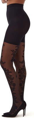 Tight End Floral Shaper Tights