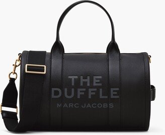 The Leather Large Duffle Bag - Black