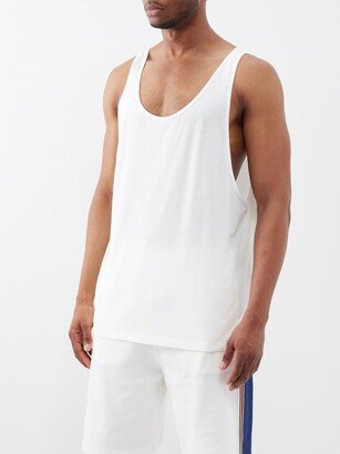 Cotton-blend Jersey Tank Top