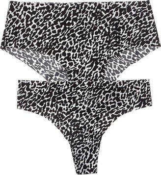 2pk Litewear Cut Anywhere Thong & Bikini