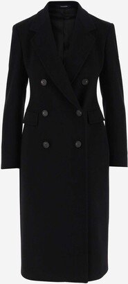 Wool And Cashmere Double-breasted Coat-AB