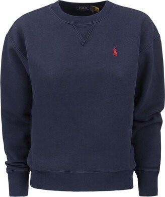 Crewneck Cotton Sweatshirt-AB