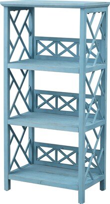 Somette Clear Sailing Blue Sky Bookcase