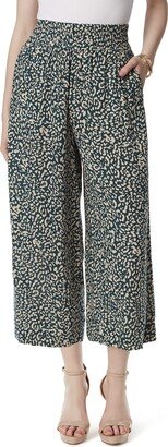 Women's Rosalie Pull On Wide Leg Crop Pant