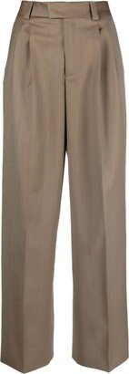 ARMARIUM Wide-Leg Wool Tailored Trousers