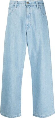 Redcross wide-leg cotton jeans