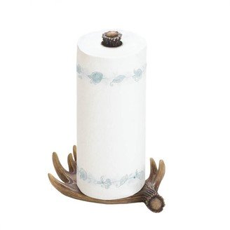 Vintage Moose Antler Paper Towel Holder