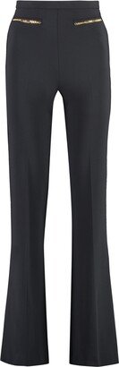 High-waist Cr?pe Trousers