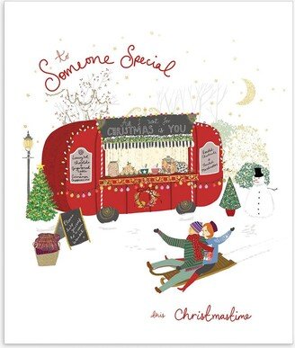 Woodmansterne Special Someone Christmastime Stall Christmas Card