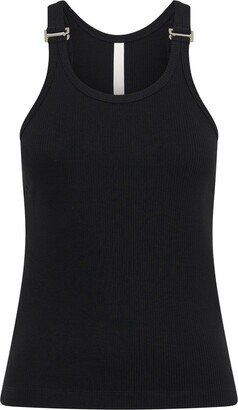 E-Hoop ribbed tank top-AA